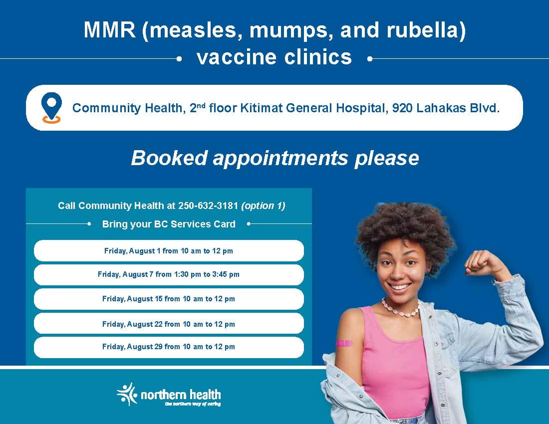 MMR Vaccine Clinic Dates – Kitimat General Hospital