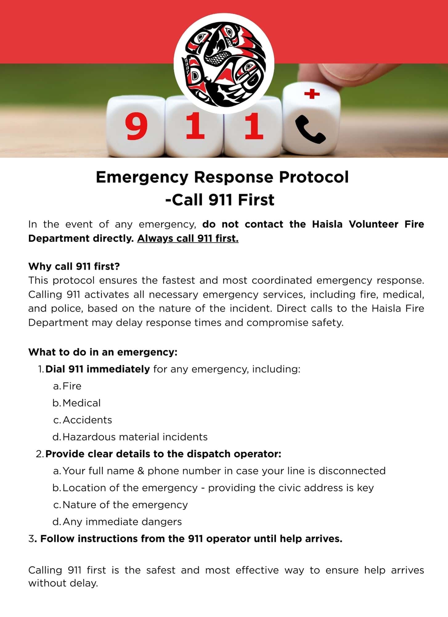 Call 911 First – Emergency Response Protocol
