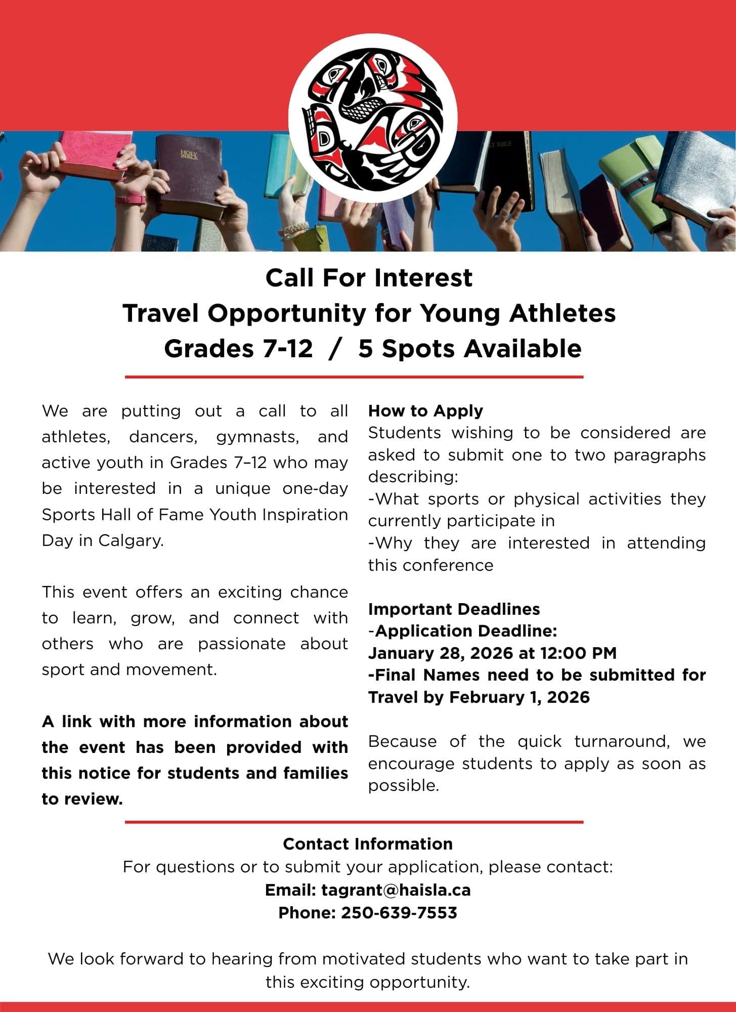 Youth Travel Opportunity
