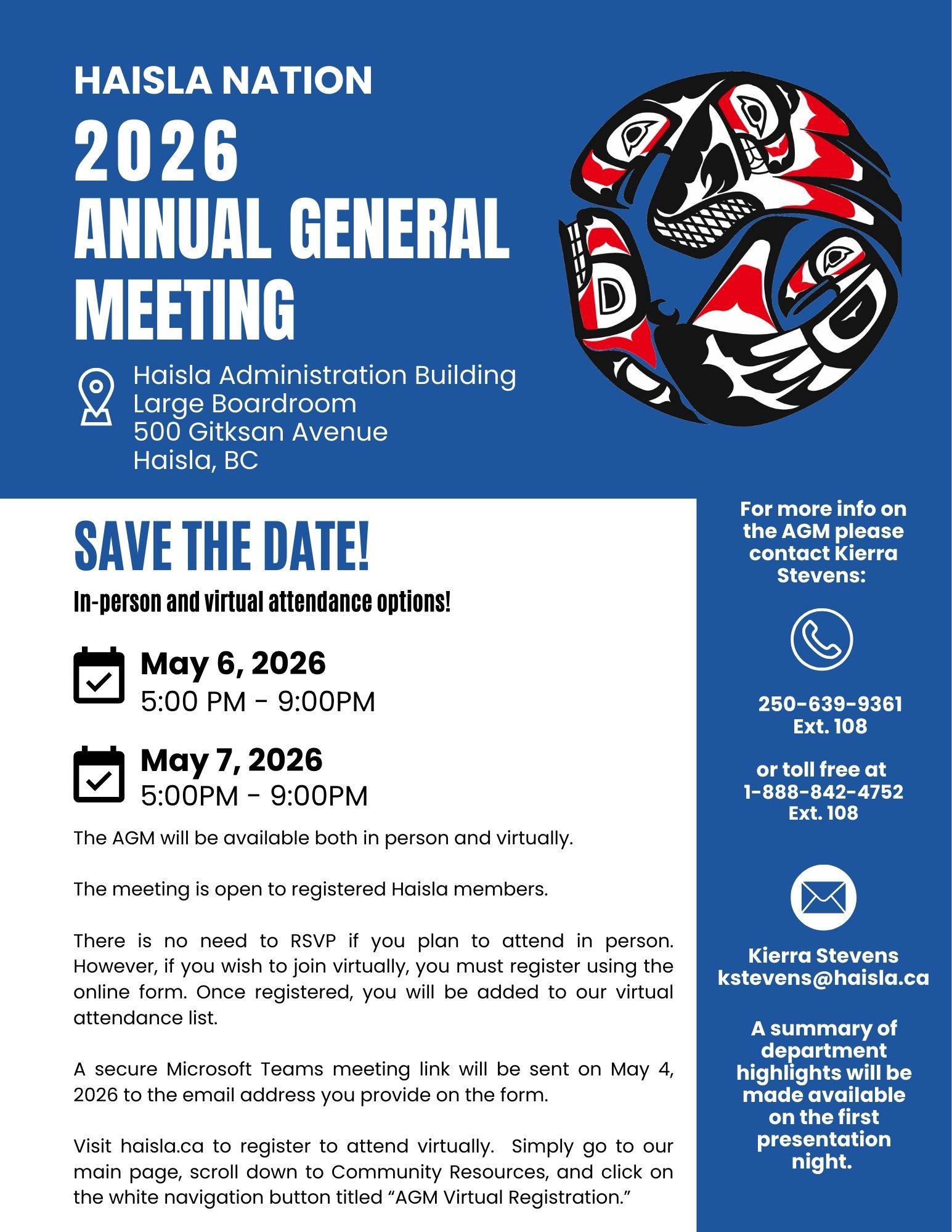 Haisla Nation 2026 AGM