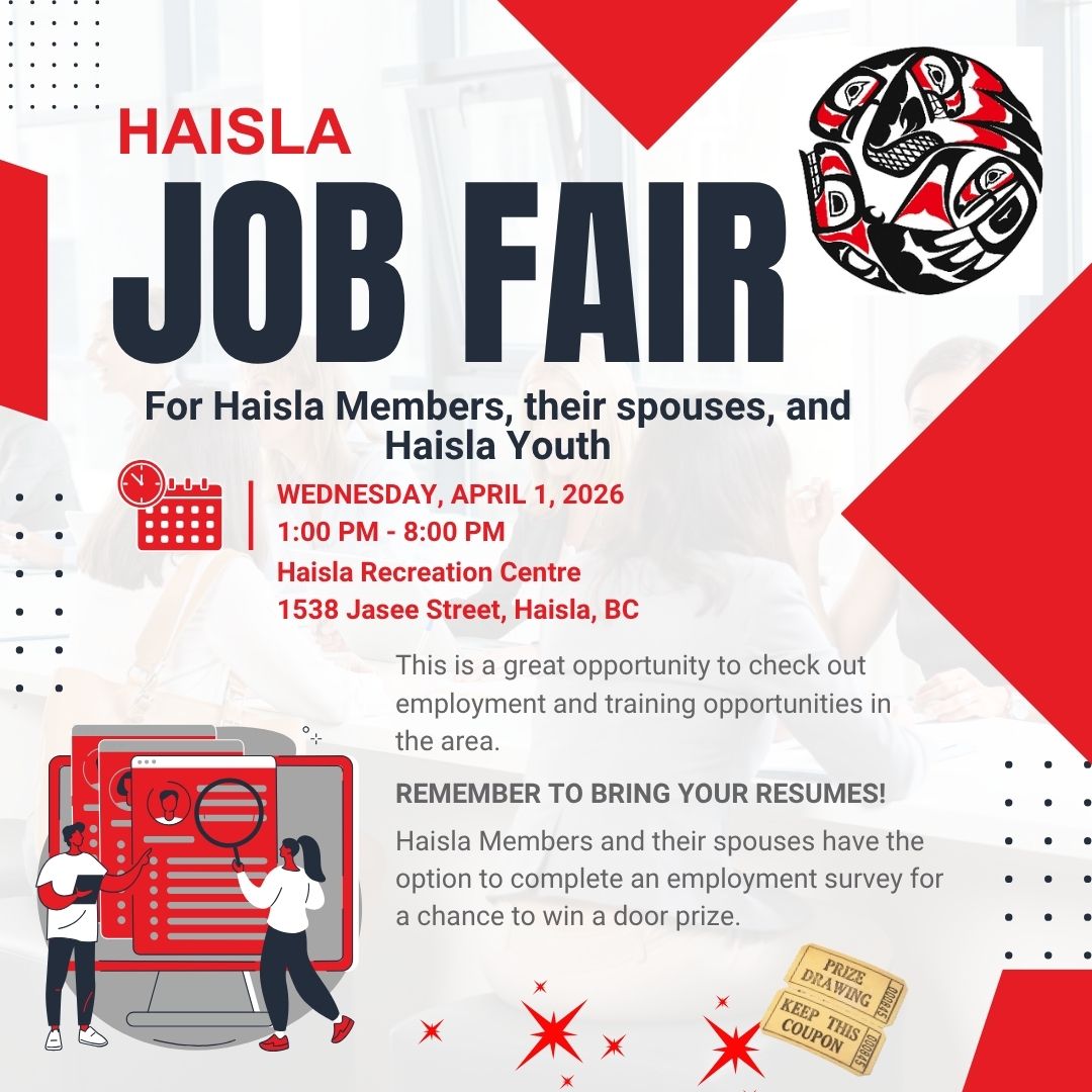 Haisla Job Fair – April 1, 2026
