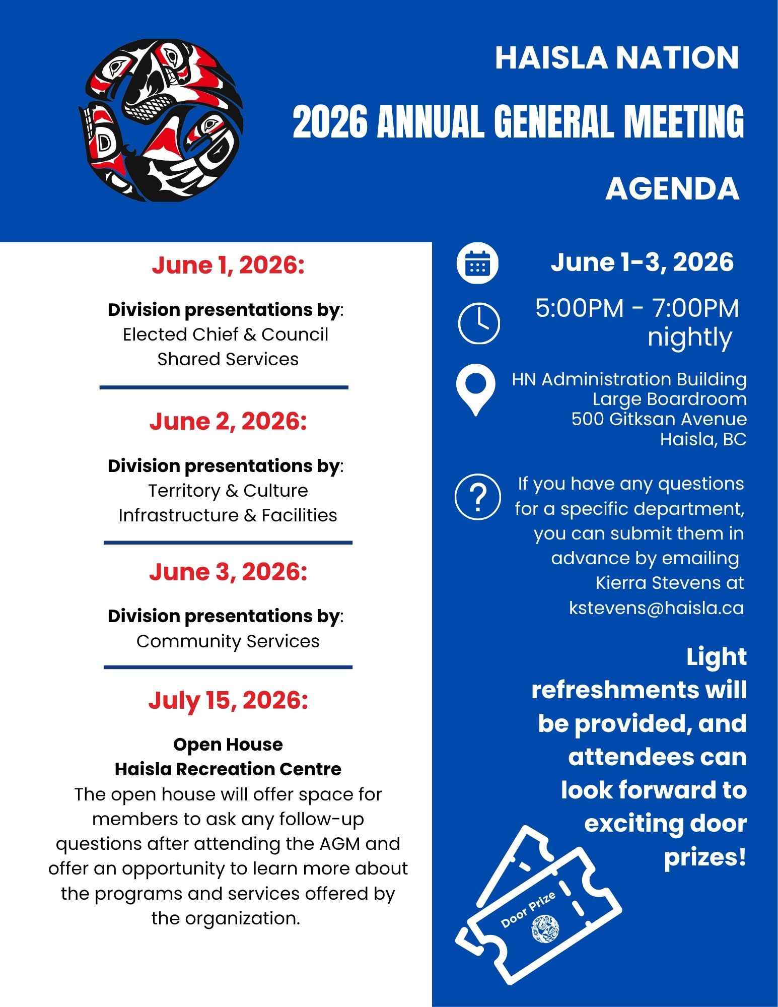 Annual AGM Agenda