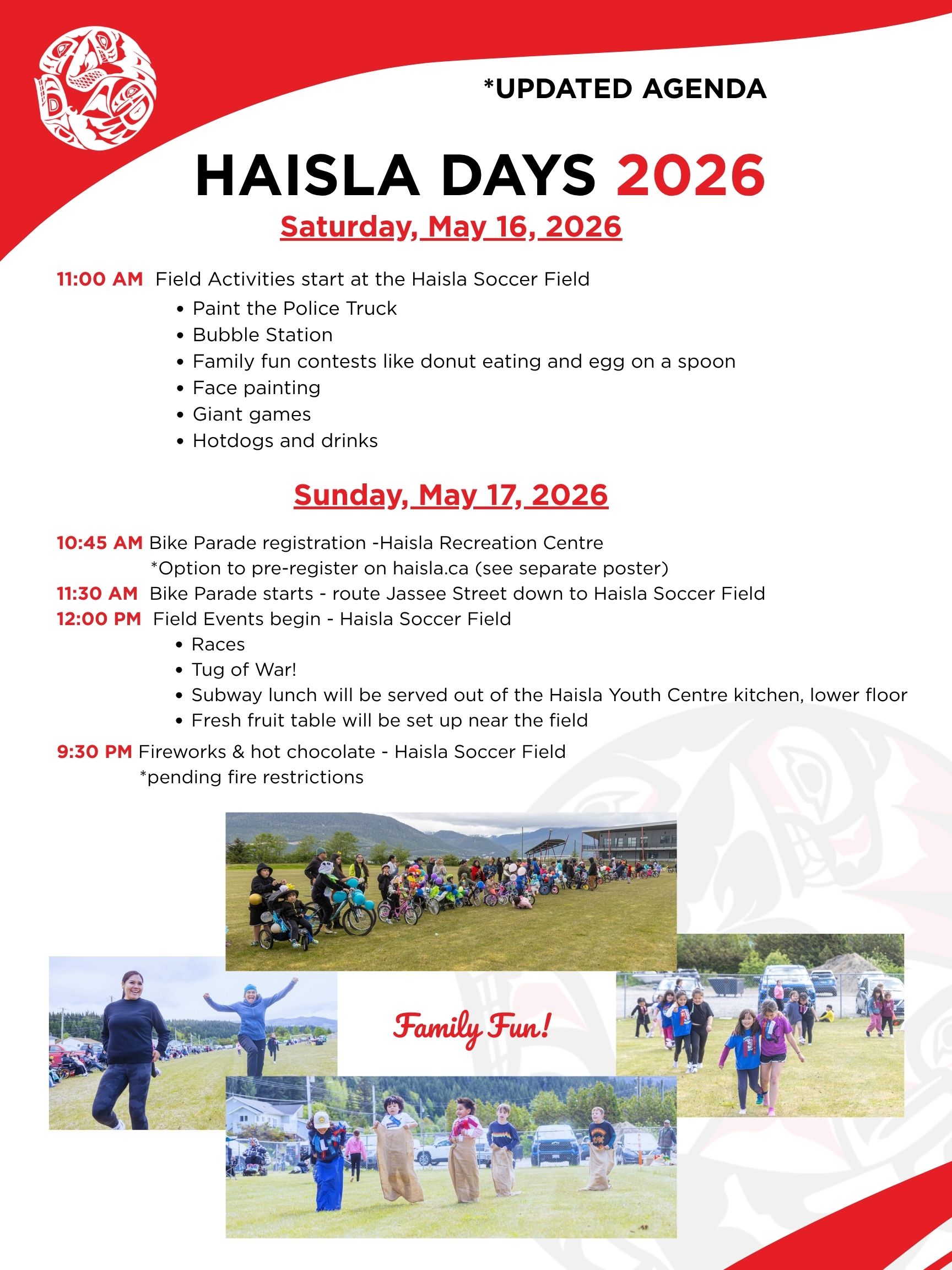 Haisla Days – May 16-17, 2026